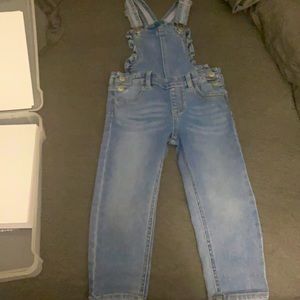 Little girls Jean overalls